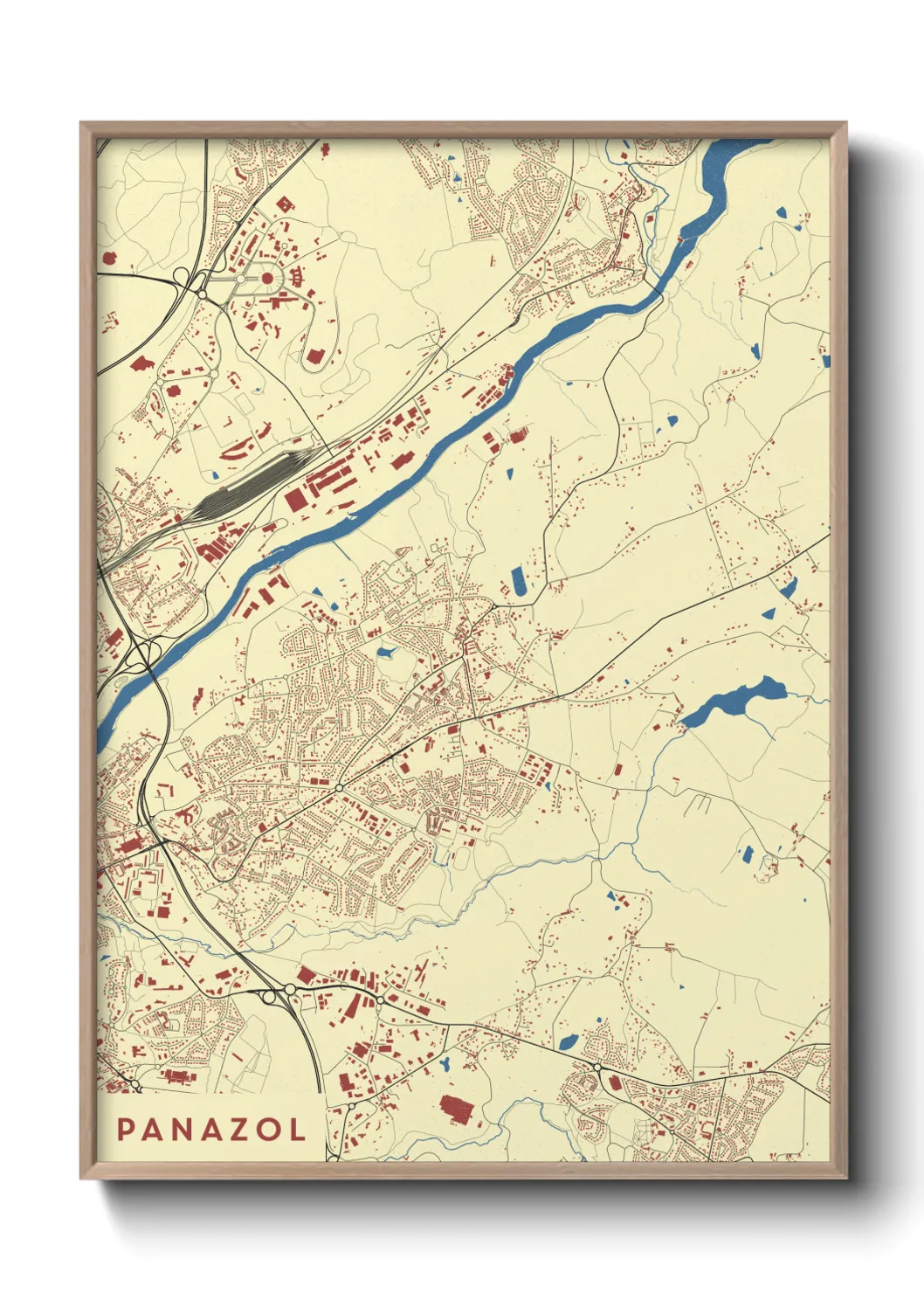 Un poster cartePanazol