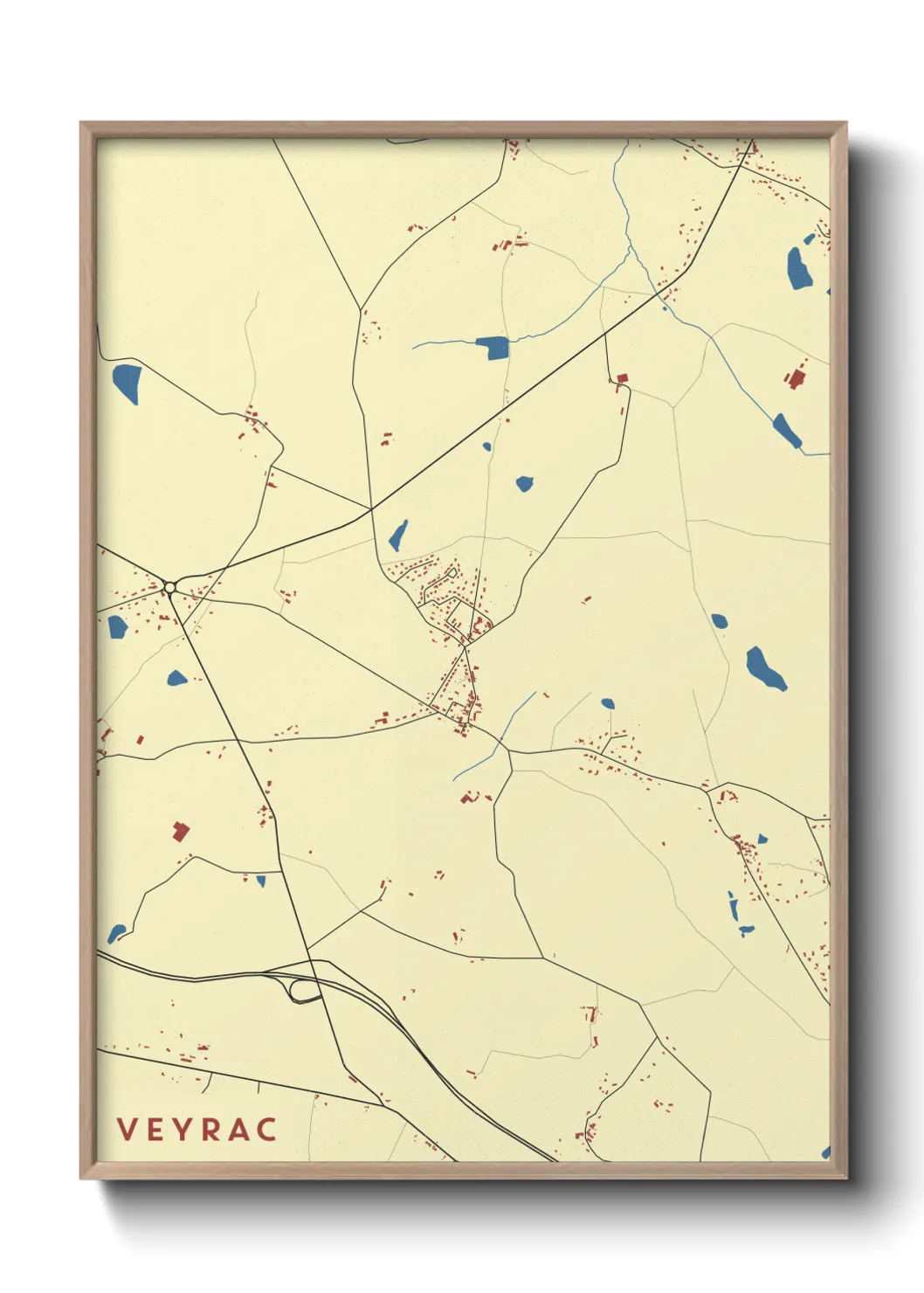 Un poster carteVeyrac