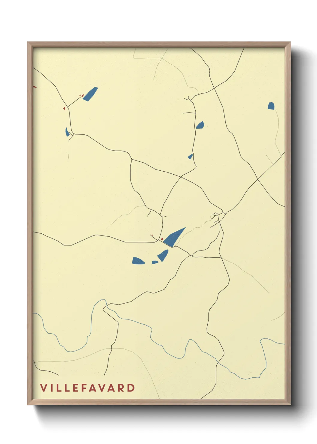 Un poster carteVillefavard