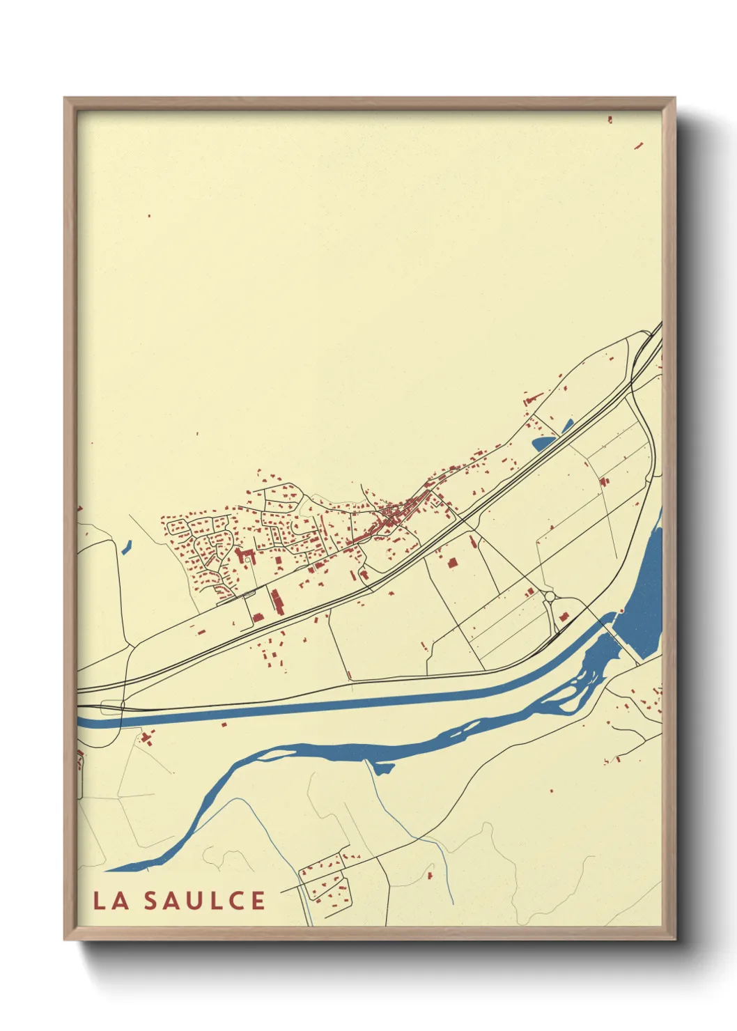 Un poster carteLa Saulce