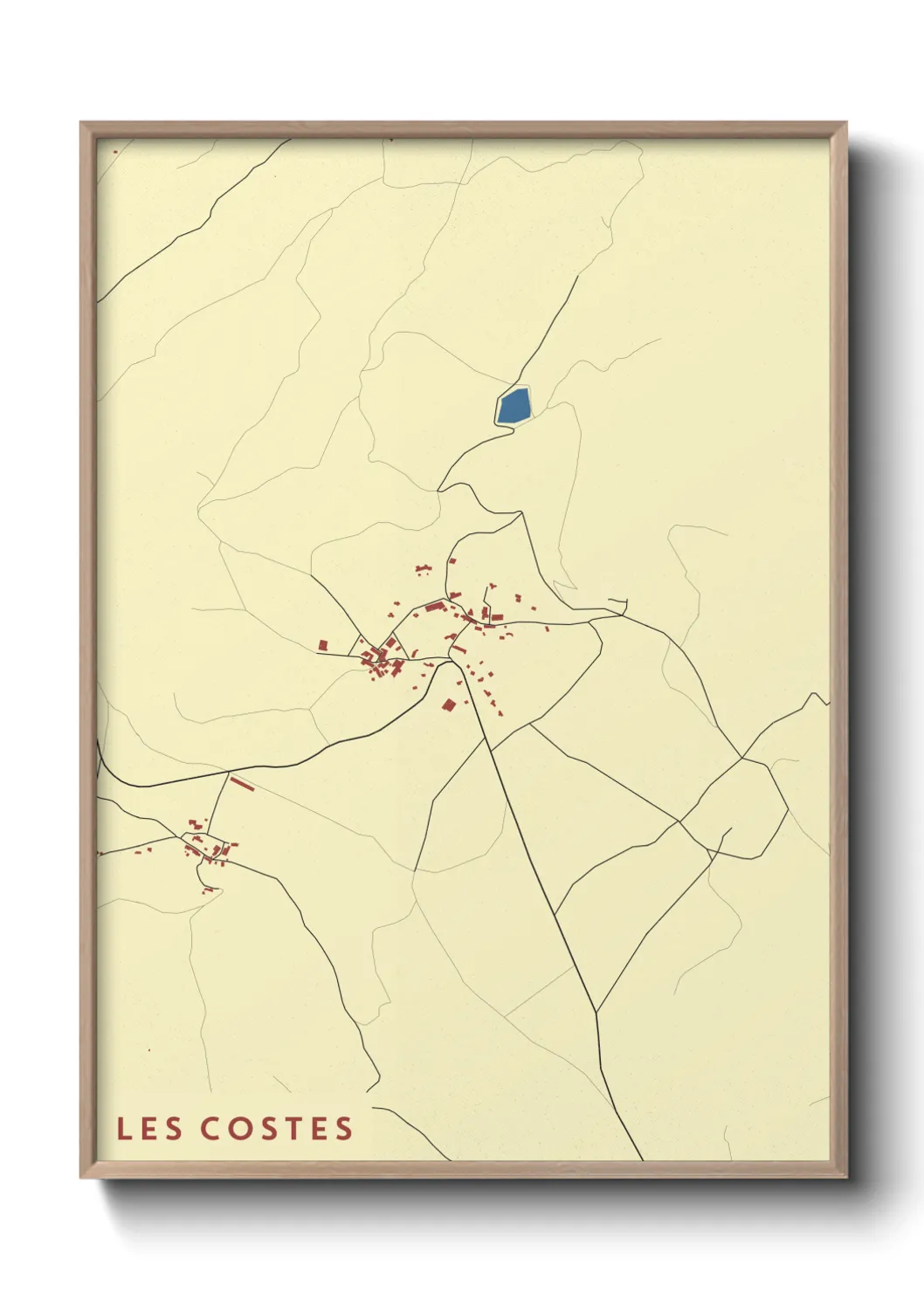 Un poster carteLes Costes
