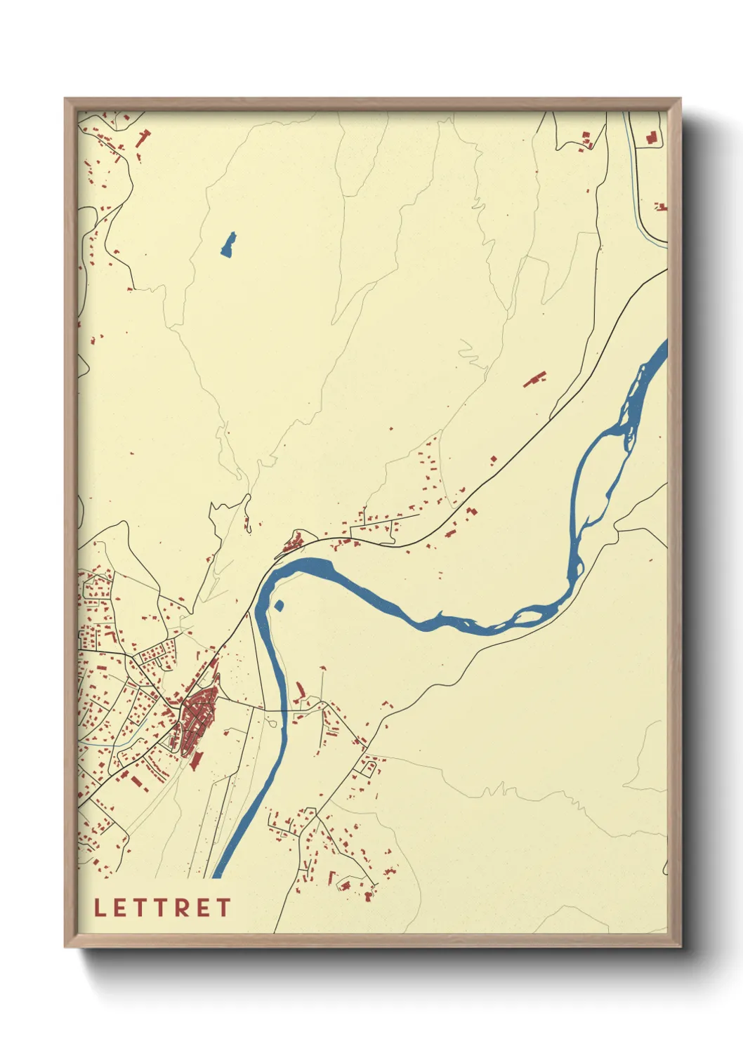 Un poster carteLettret