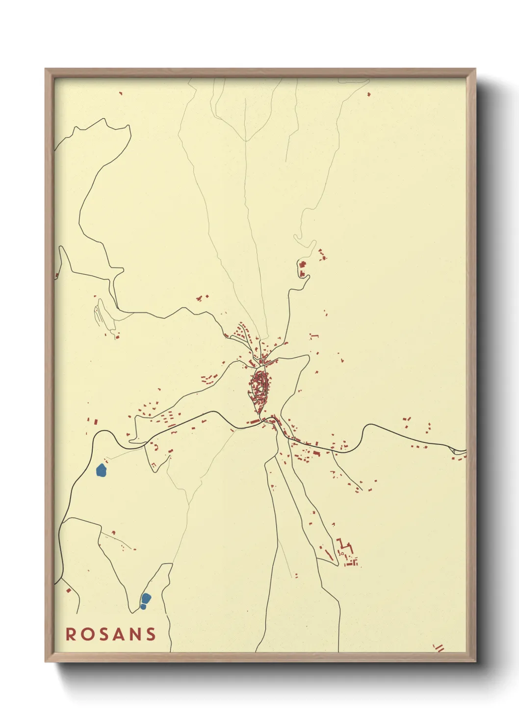 Un poster carteRosans
