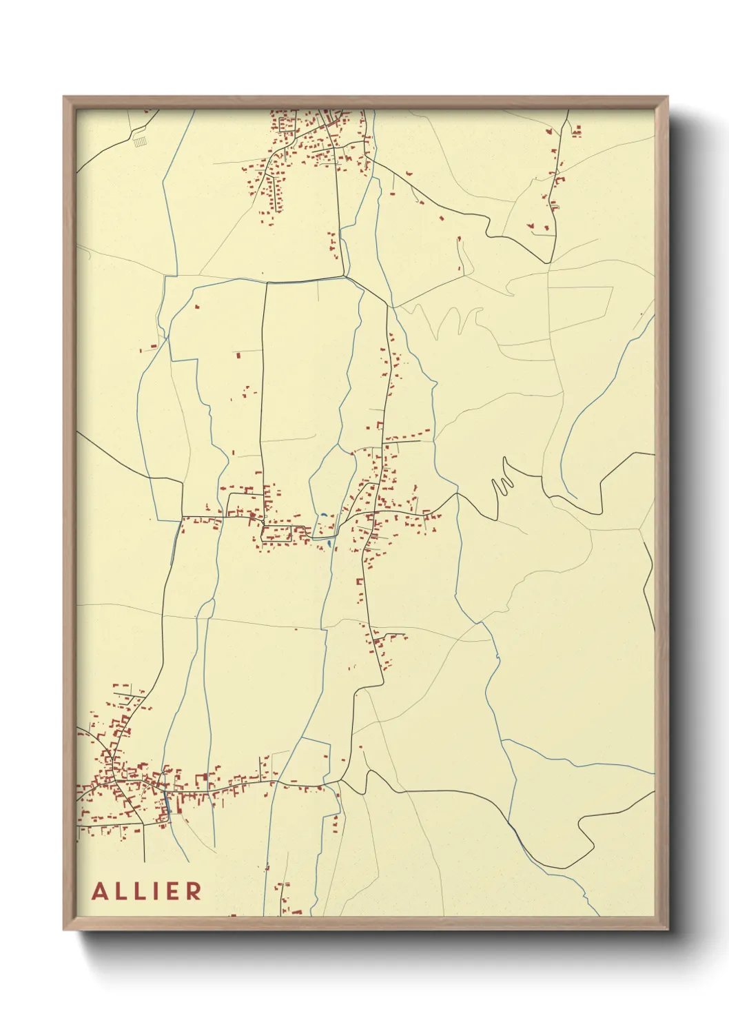 Un poster carteAllier