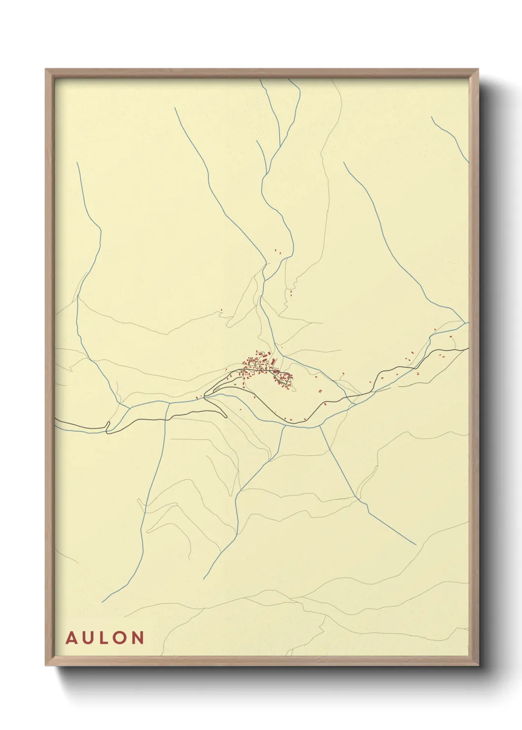 Un poster carteAulon