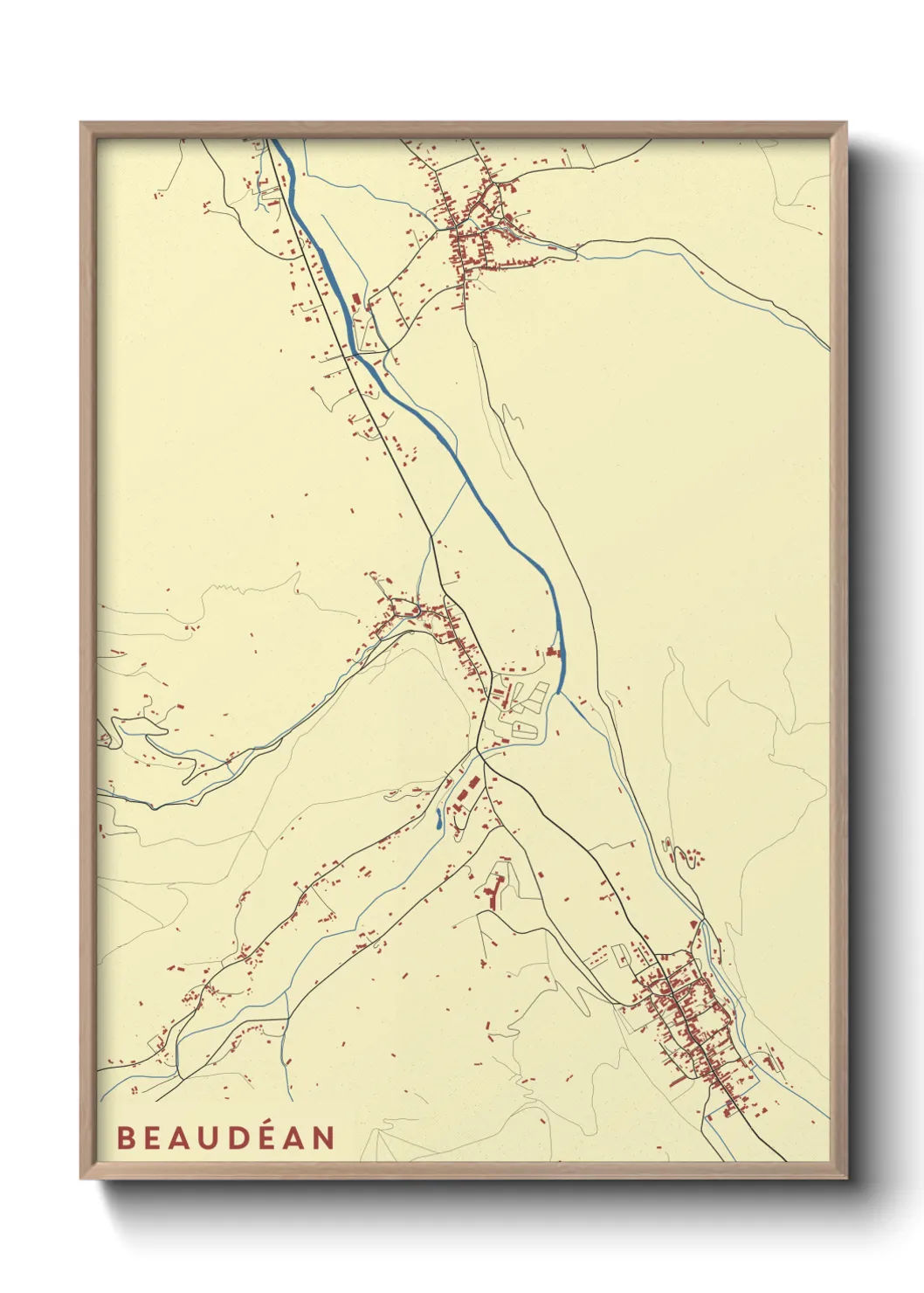 Un poster carteBeaudéan
