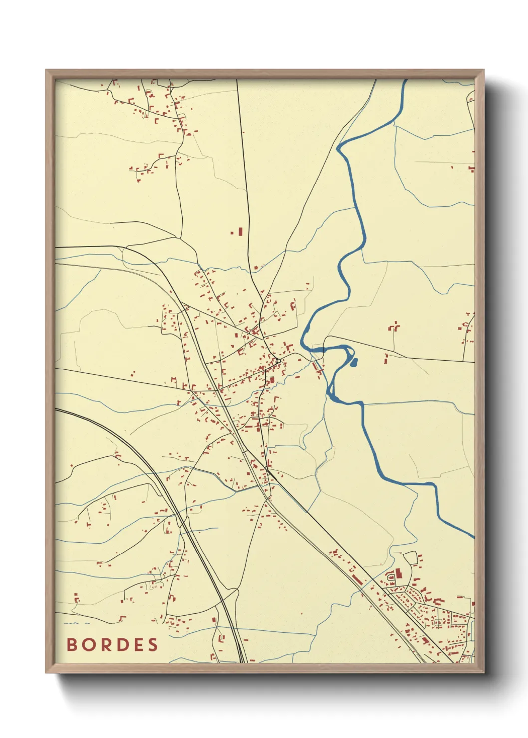 Un poster carteBordes