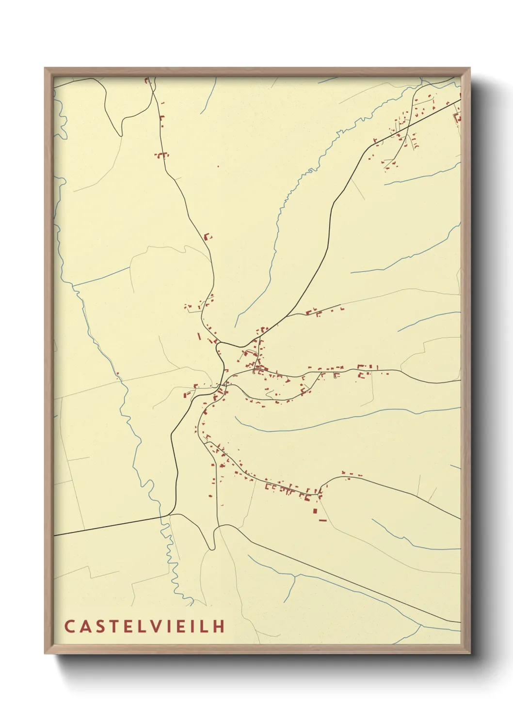 Un poster carteCastelvieilh