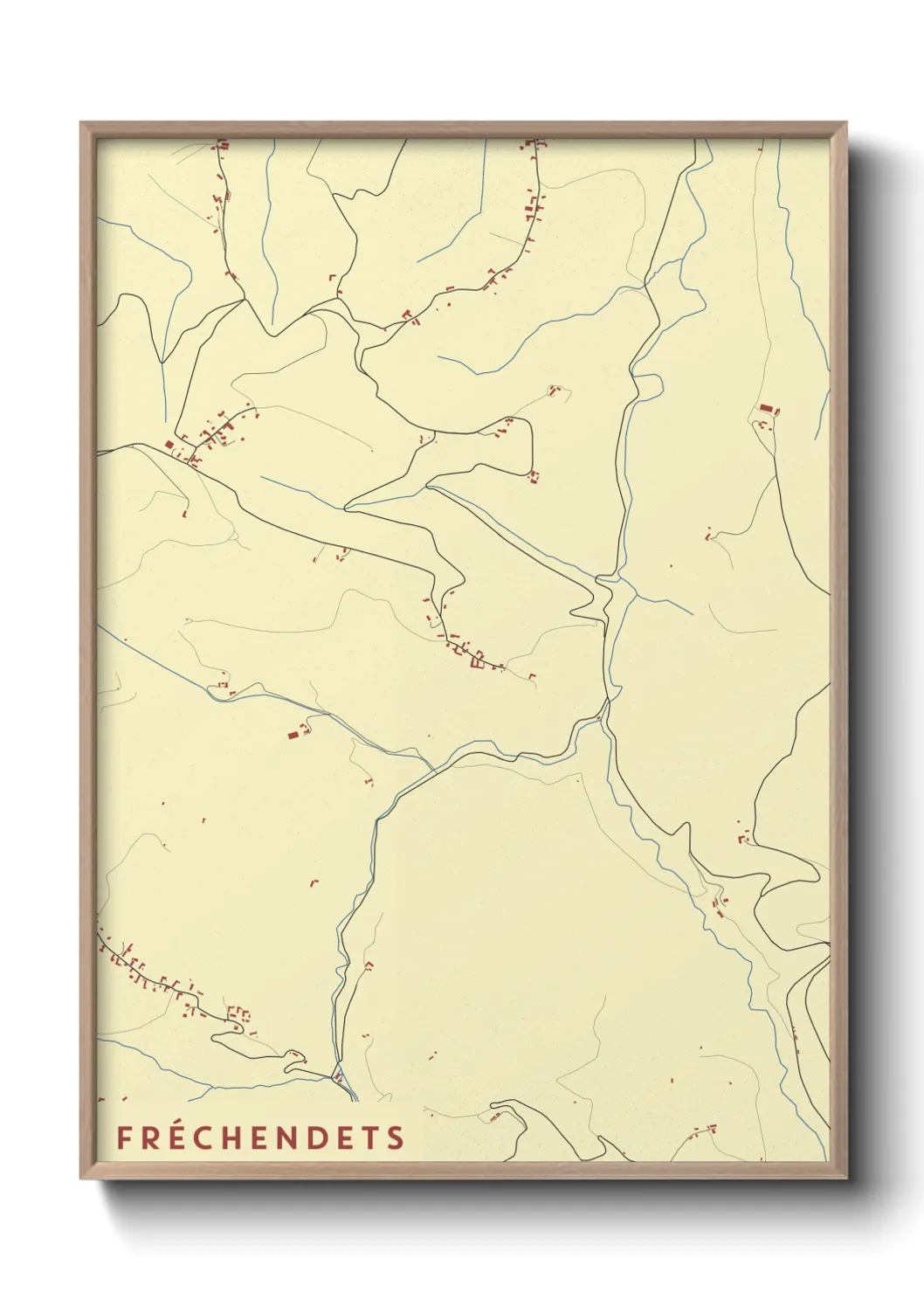Un poster carteFréchendets