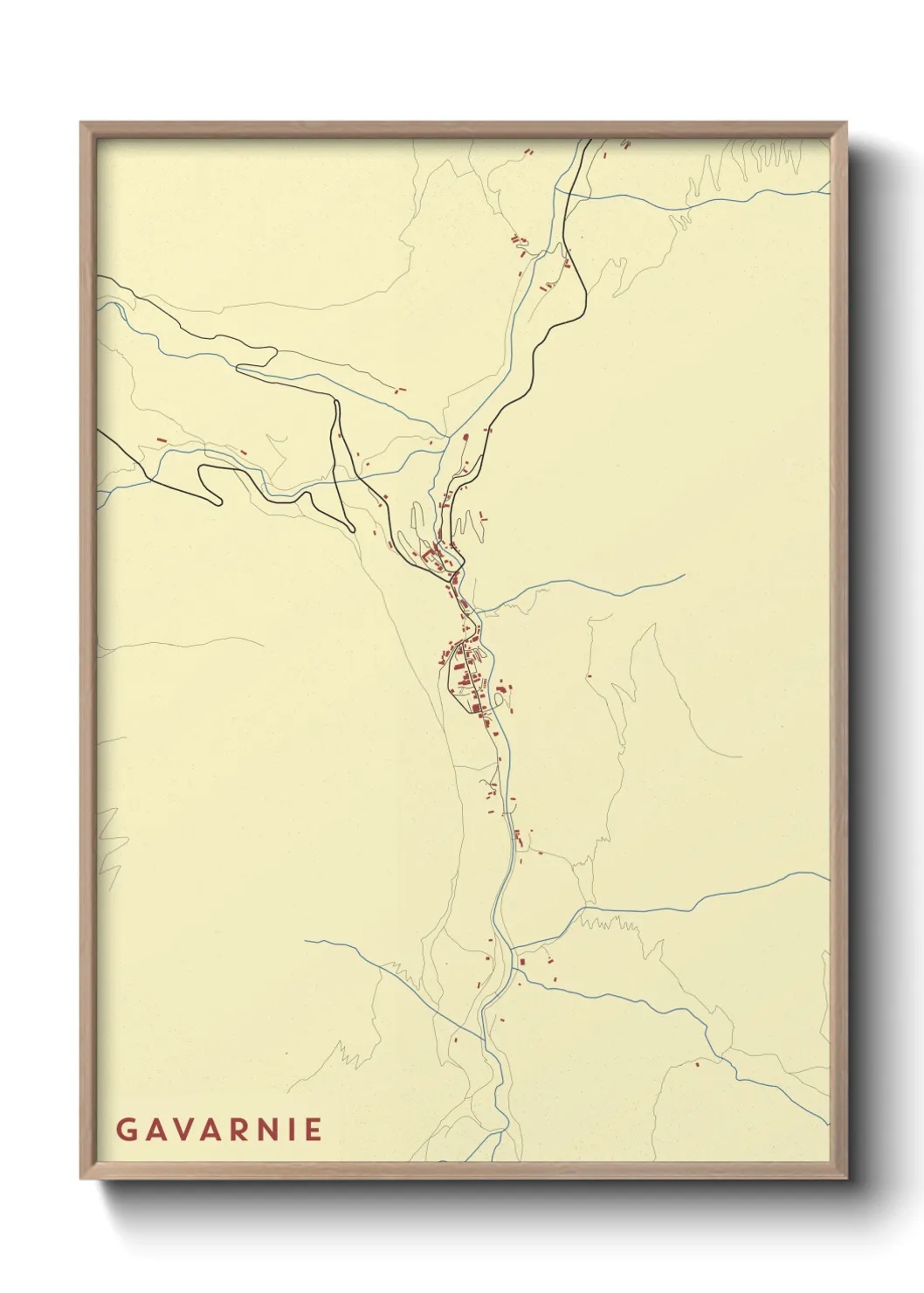 Un poster carteGavarnie