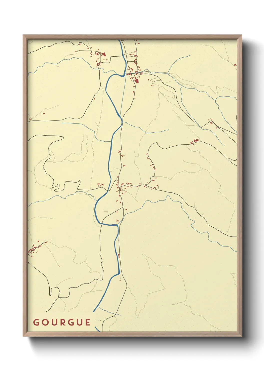 Un poster carteGourgue