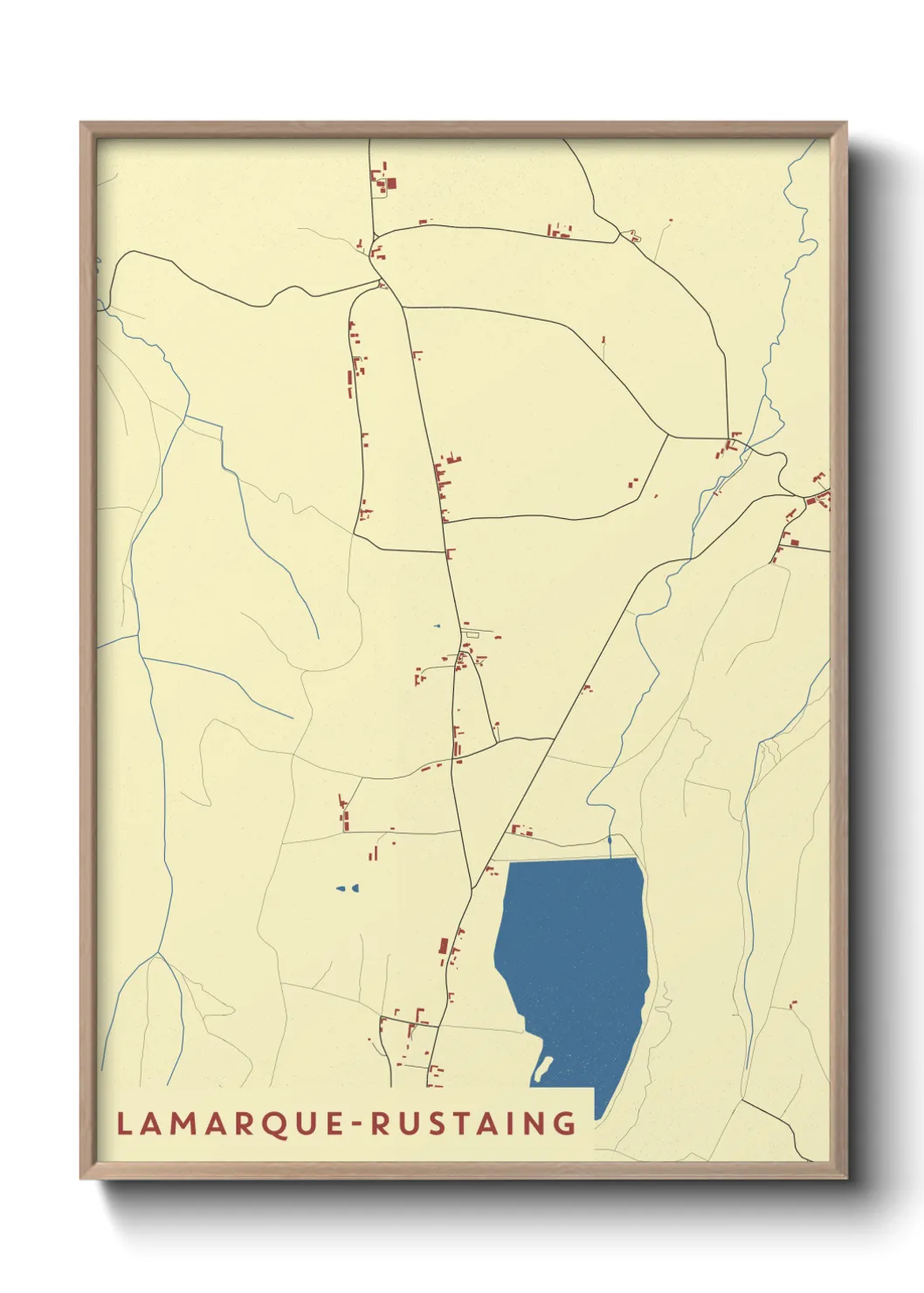 Un poster carteLamarque-Rustaing