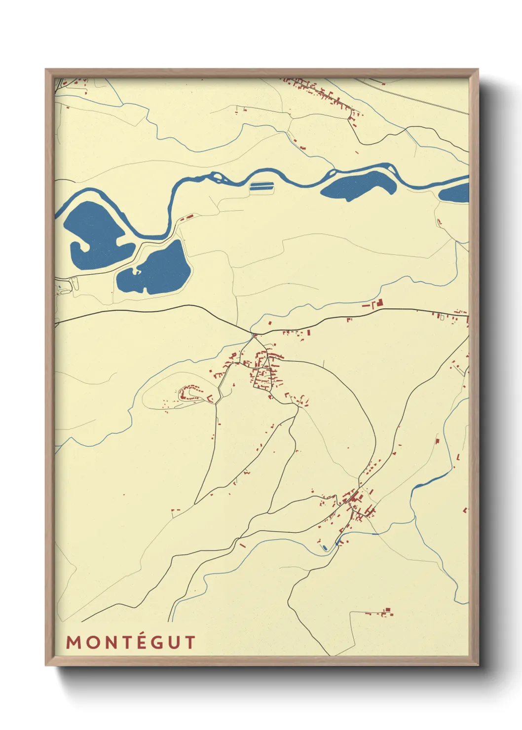 Un poster carteMontégut