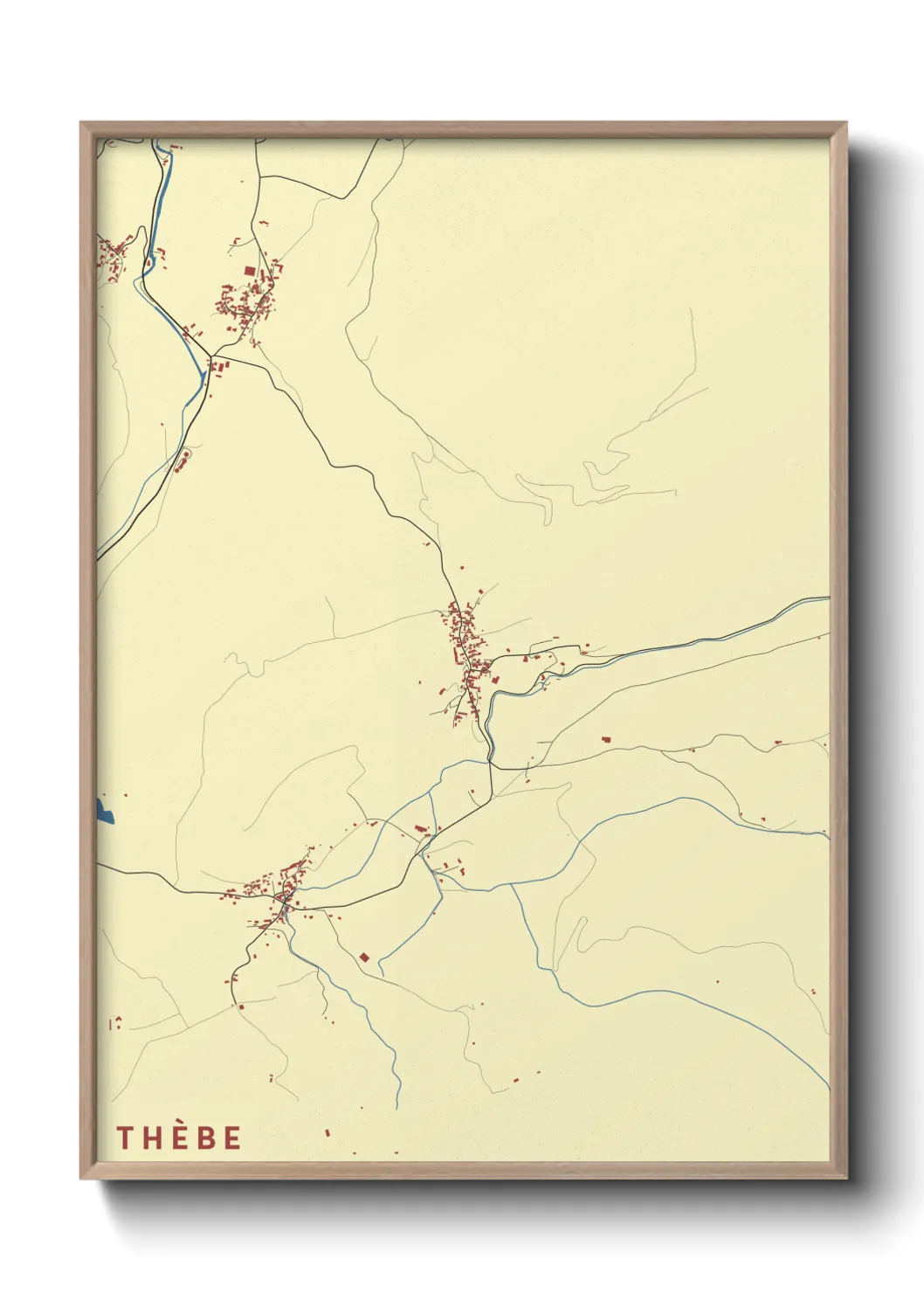 Un poster carteThèbe