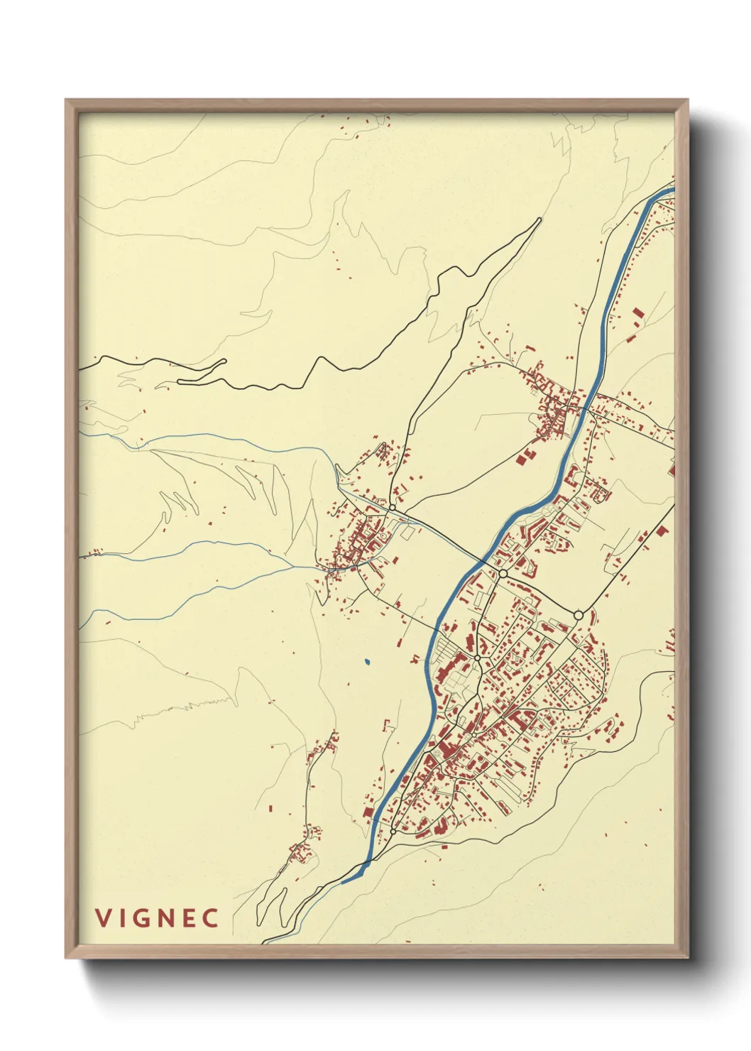 Un poster carteVignec