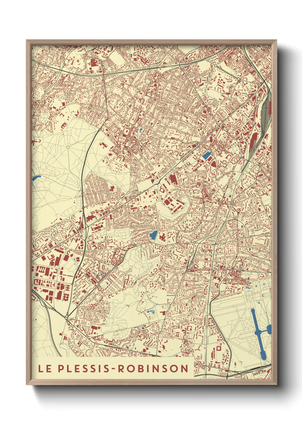 Un poster carteLe Plessis-Robinson