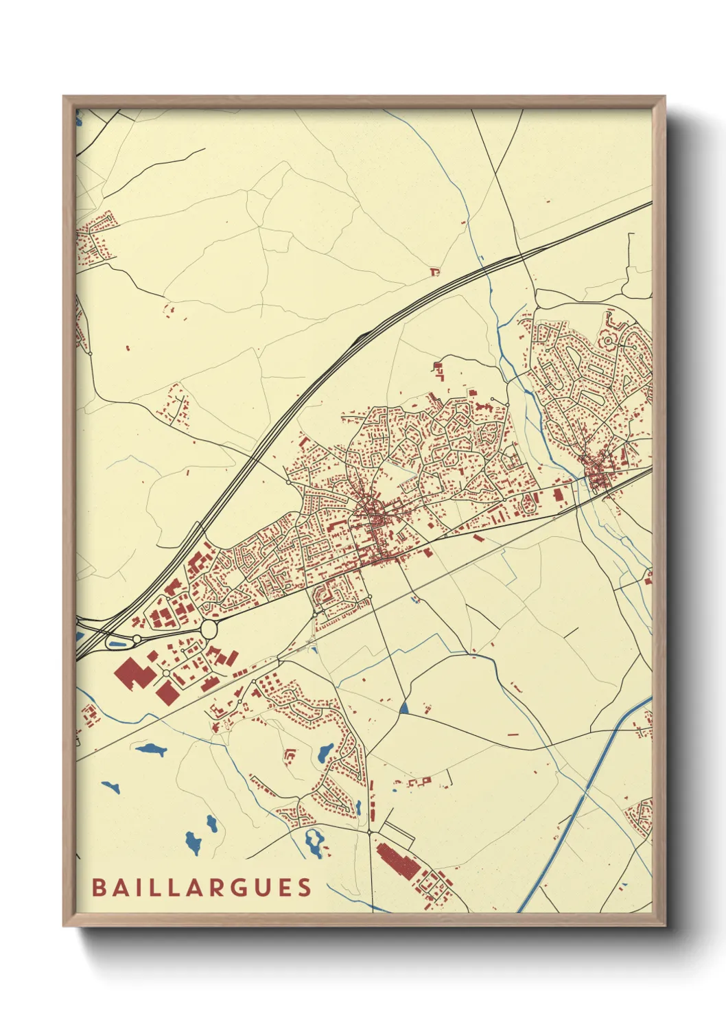 Un poster carteBaillargues