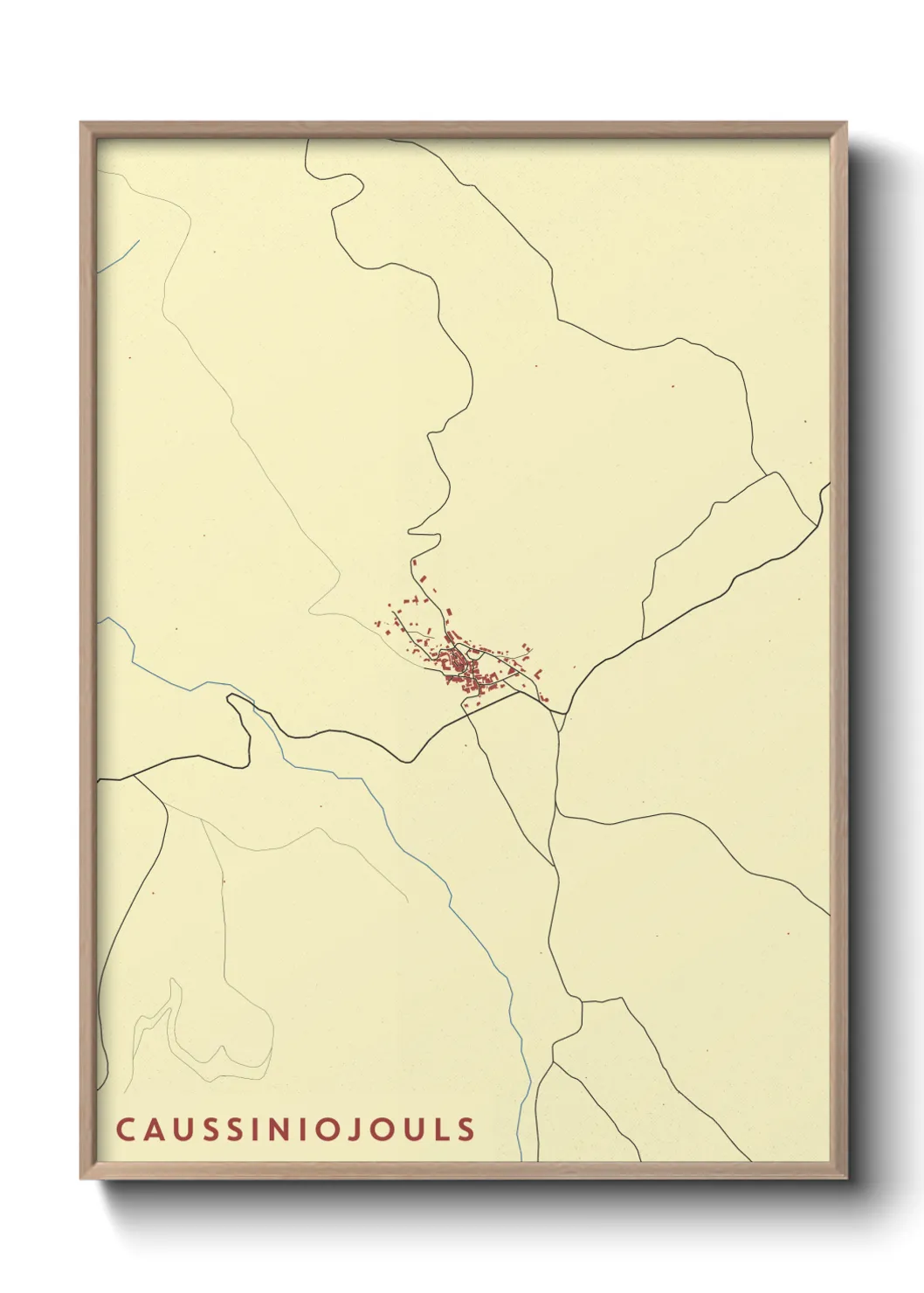 Un poster carteCaussiniojouls