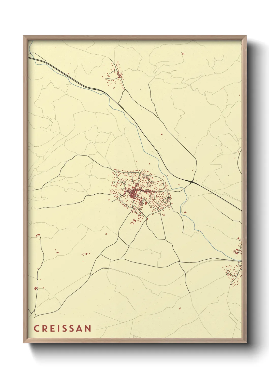 Un poster carteCreissan