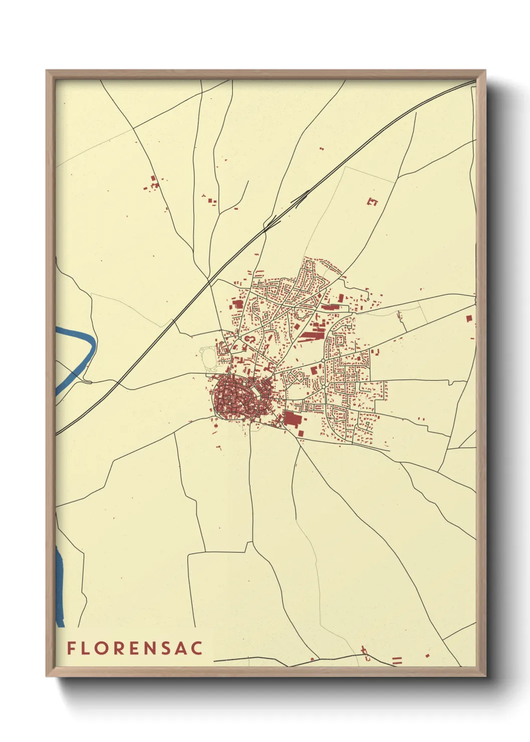 Un poster carteFlorensac