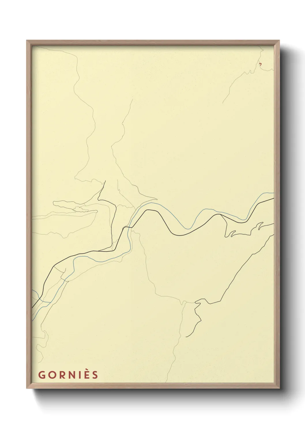 Un poster carteGorniès