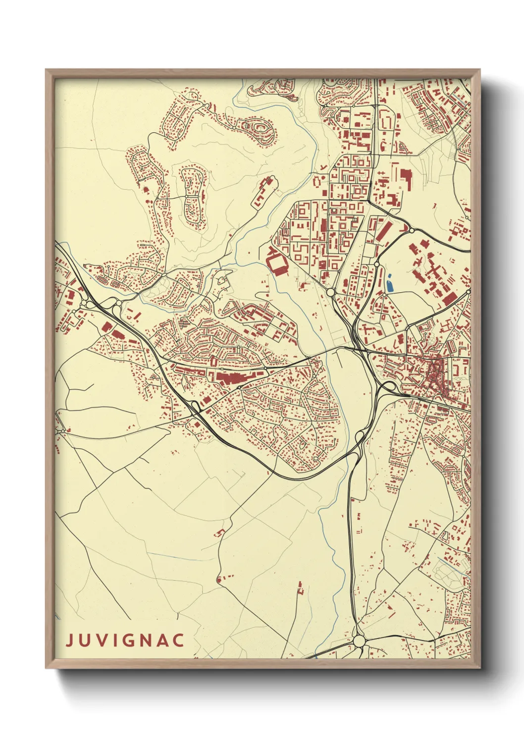 Un poster carteJuvignac