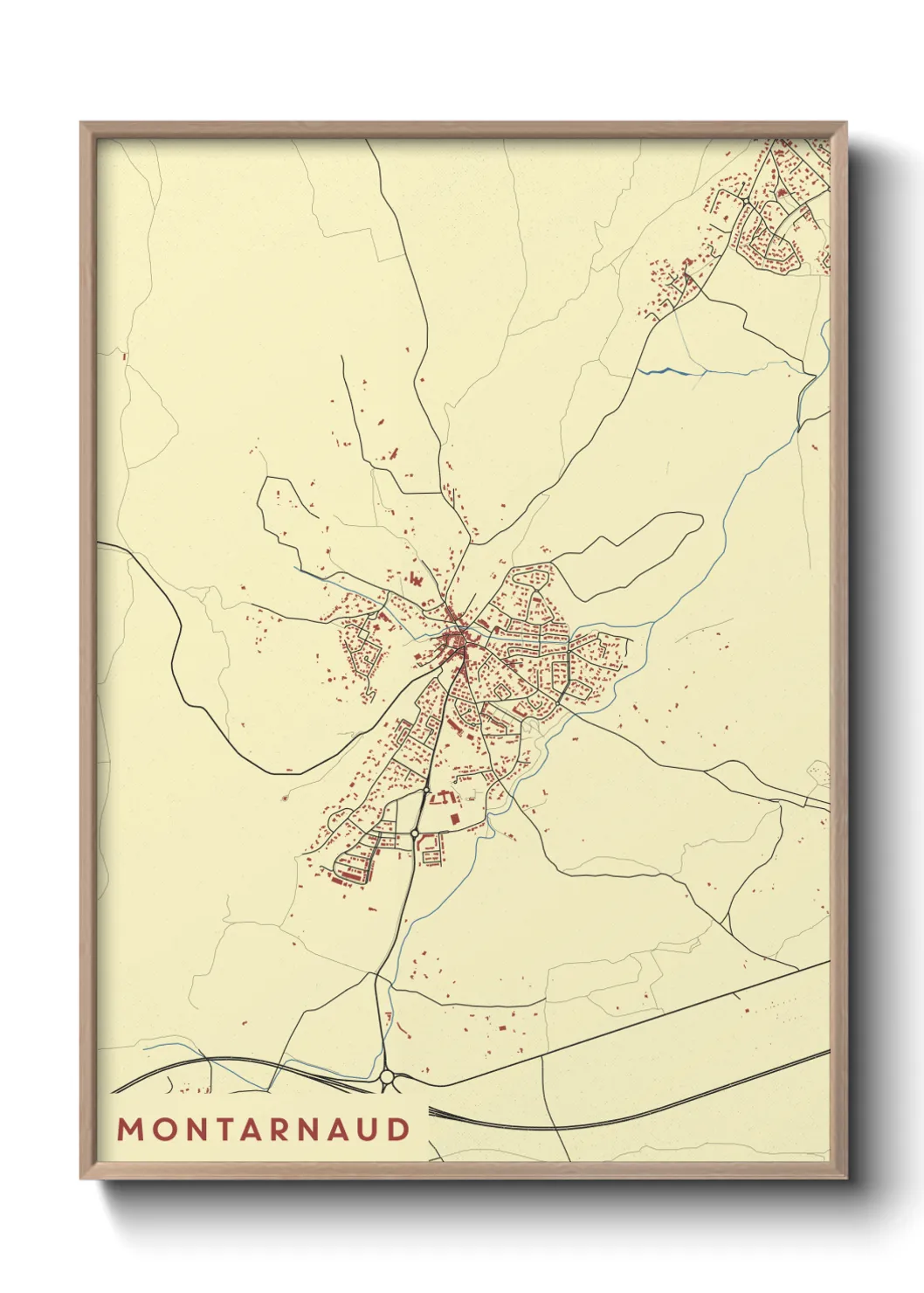 Un poster carteMontarnaud