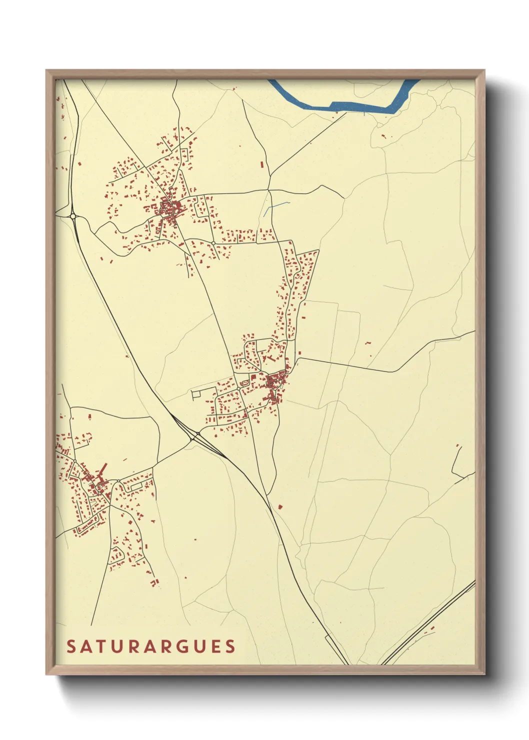 Un poster carteSaturargues