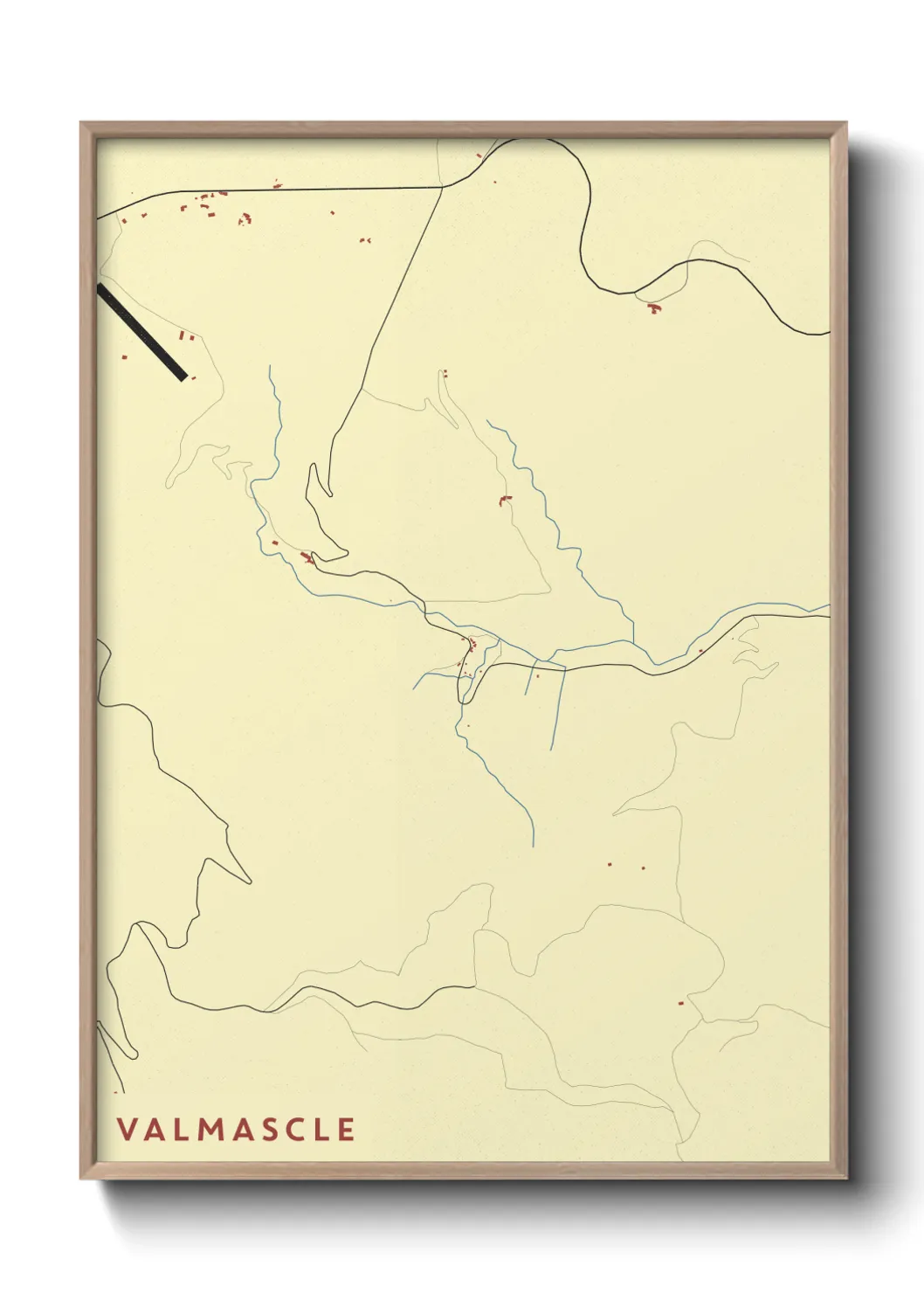 Un poster carteValmascle