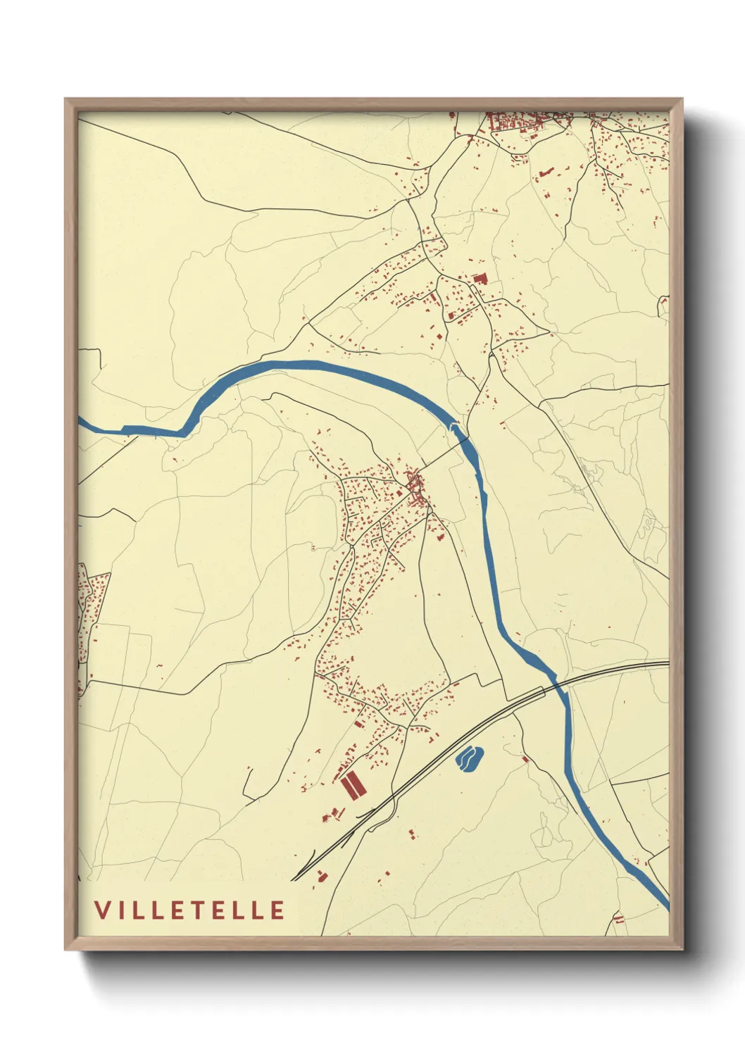 Un poster carteVilletelle