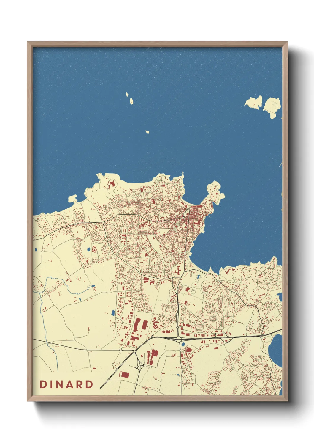 Un poster carteDinard