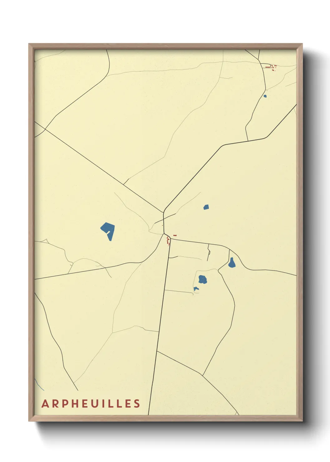 Un poster carteArpheuilles