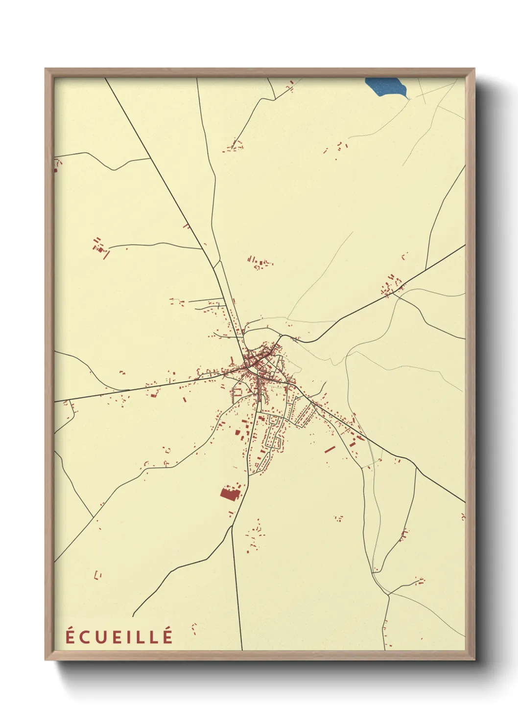 Un poster carteÉcueillé