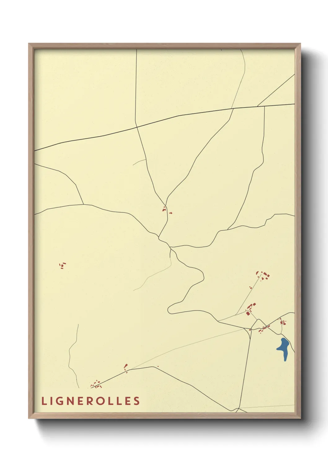 Un poster carteLignerolles