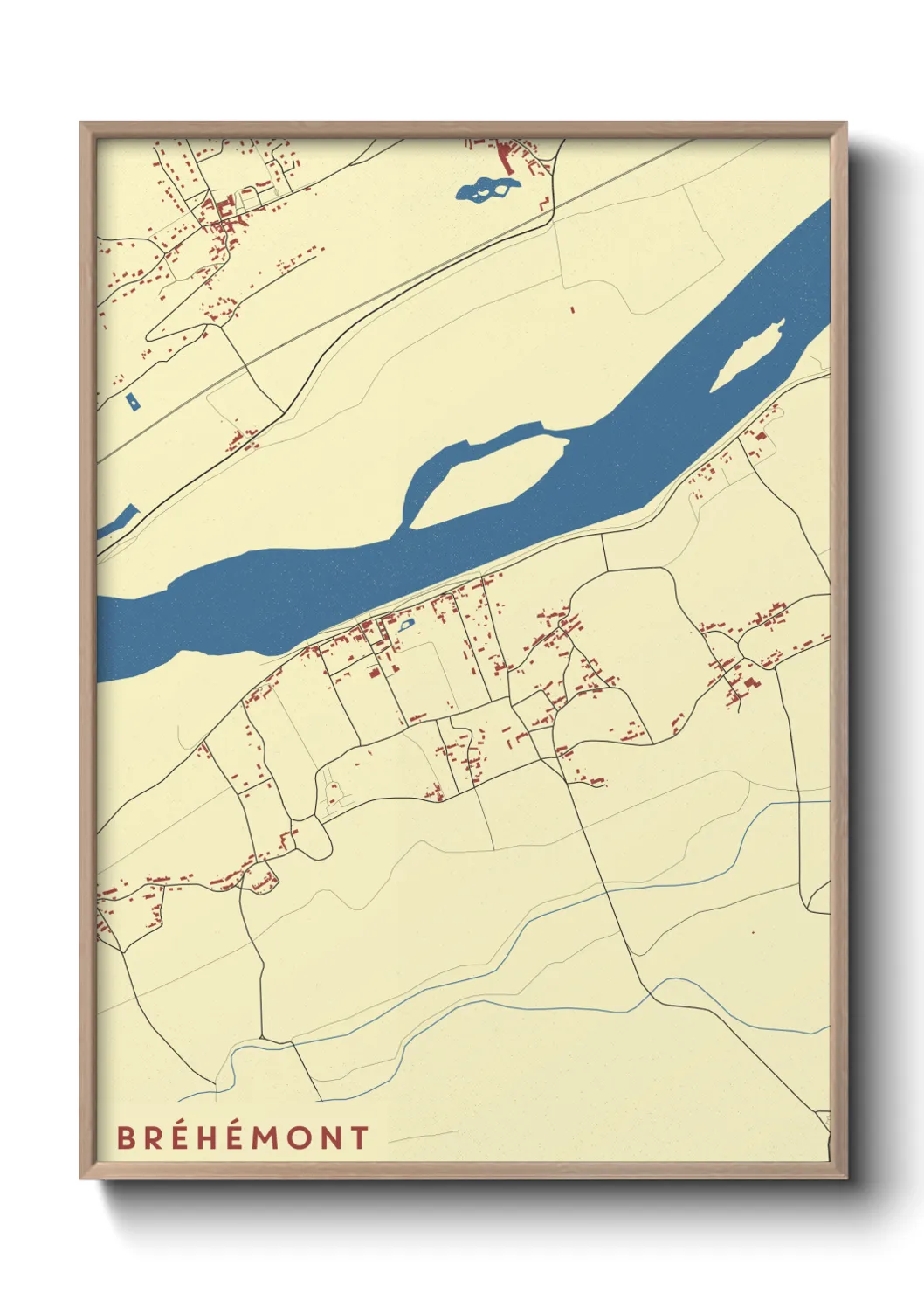 Un poster carteBréhémont