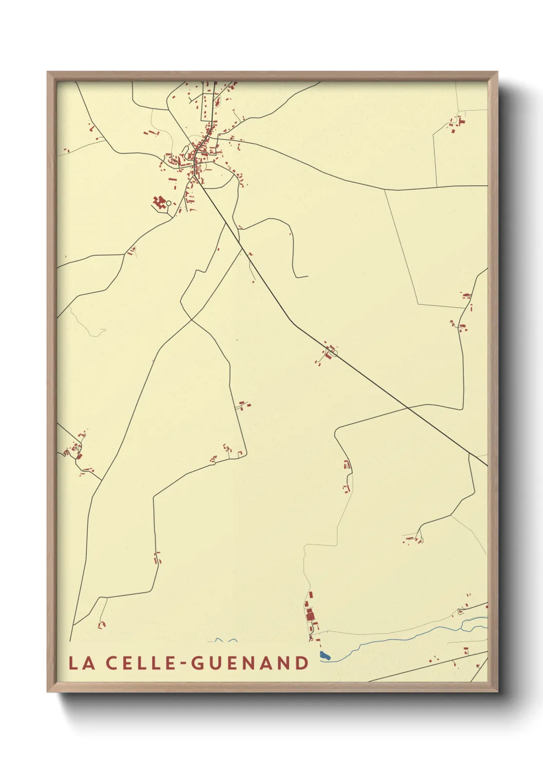 Un poster carteLa Celle-Guenand