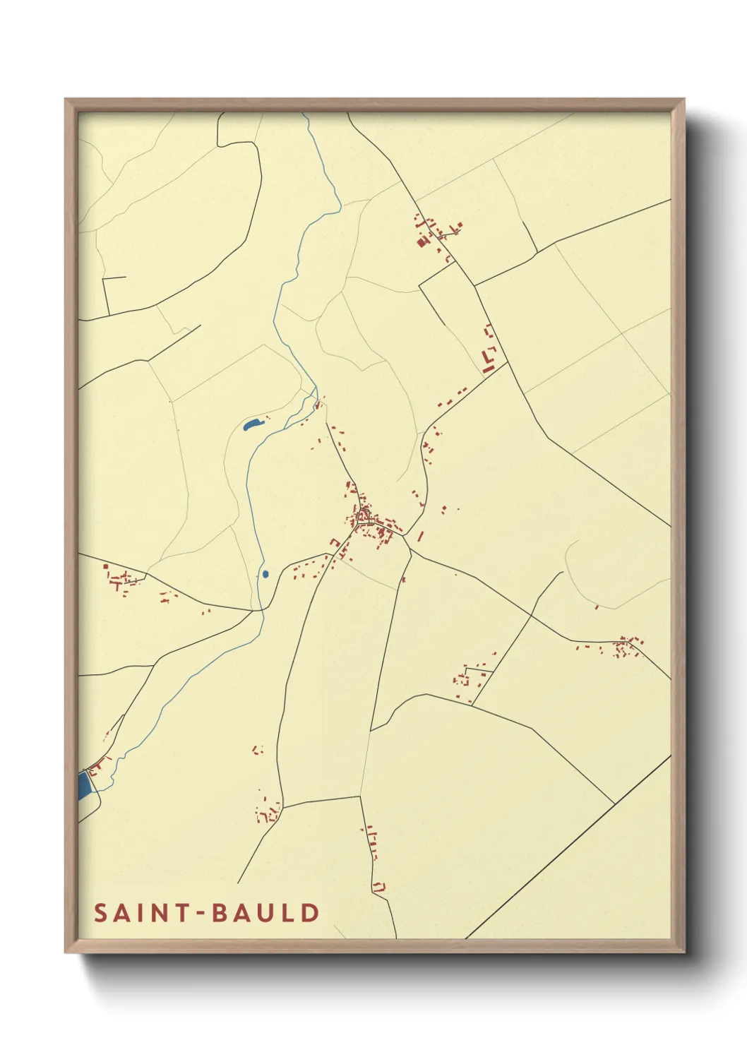 Un poster carteSaint-Bauld
