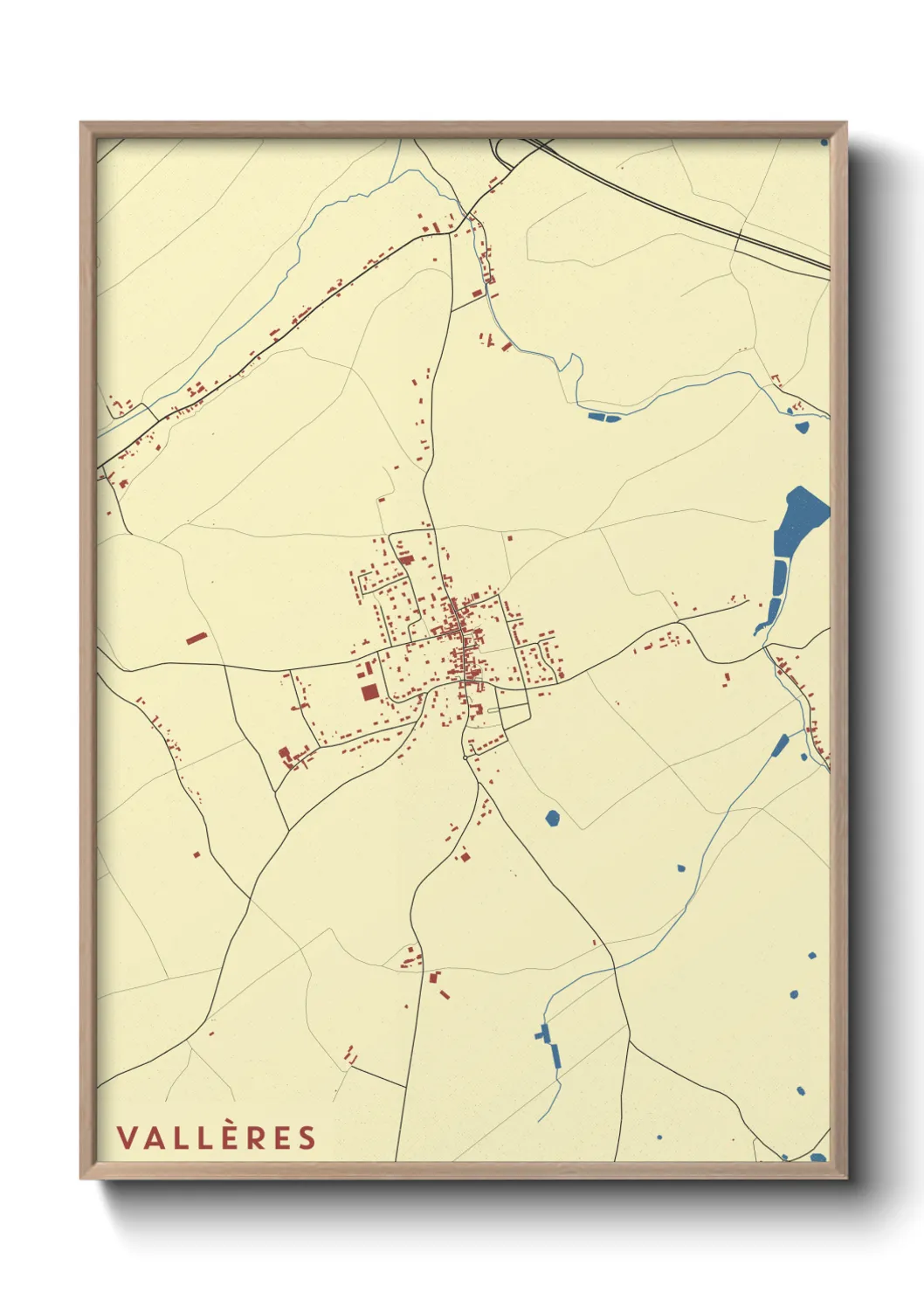 Un poster carteVallères
