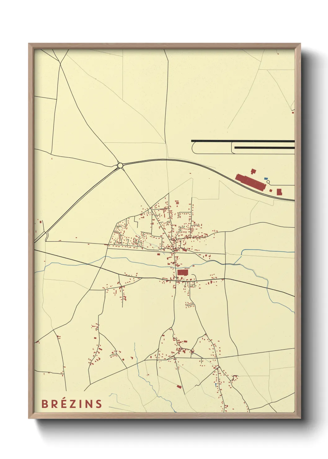 Un poster carteBrézins