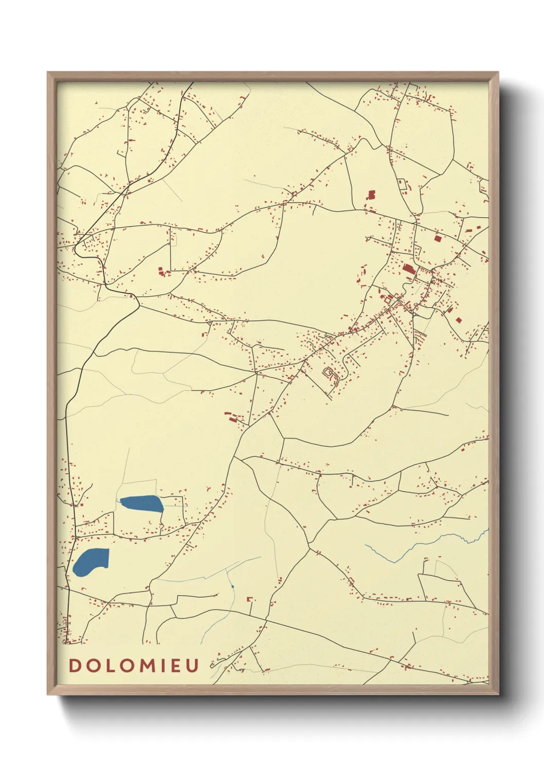 Un poster carteDolomieu