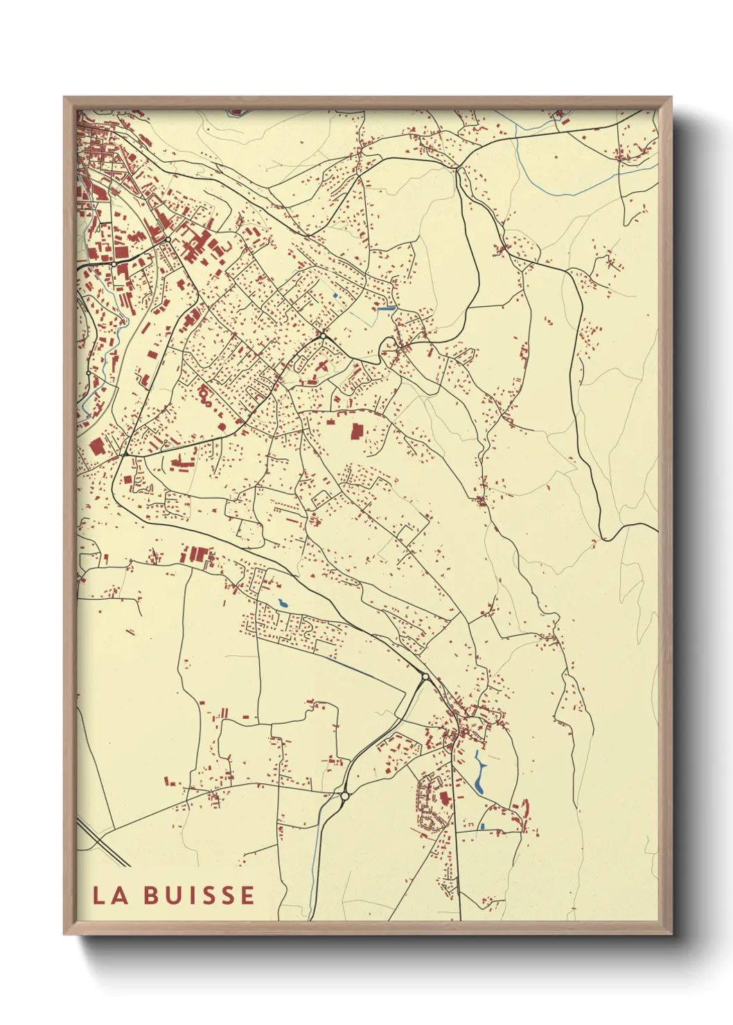 Un poster carteLa Buisse