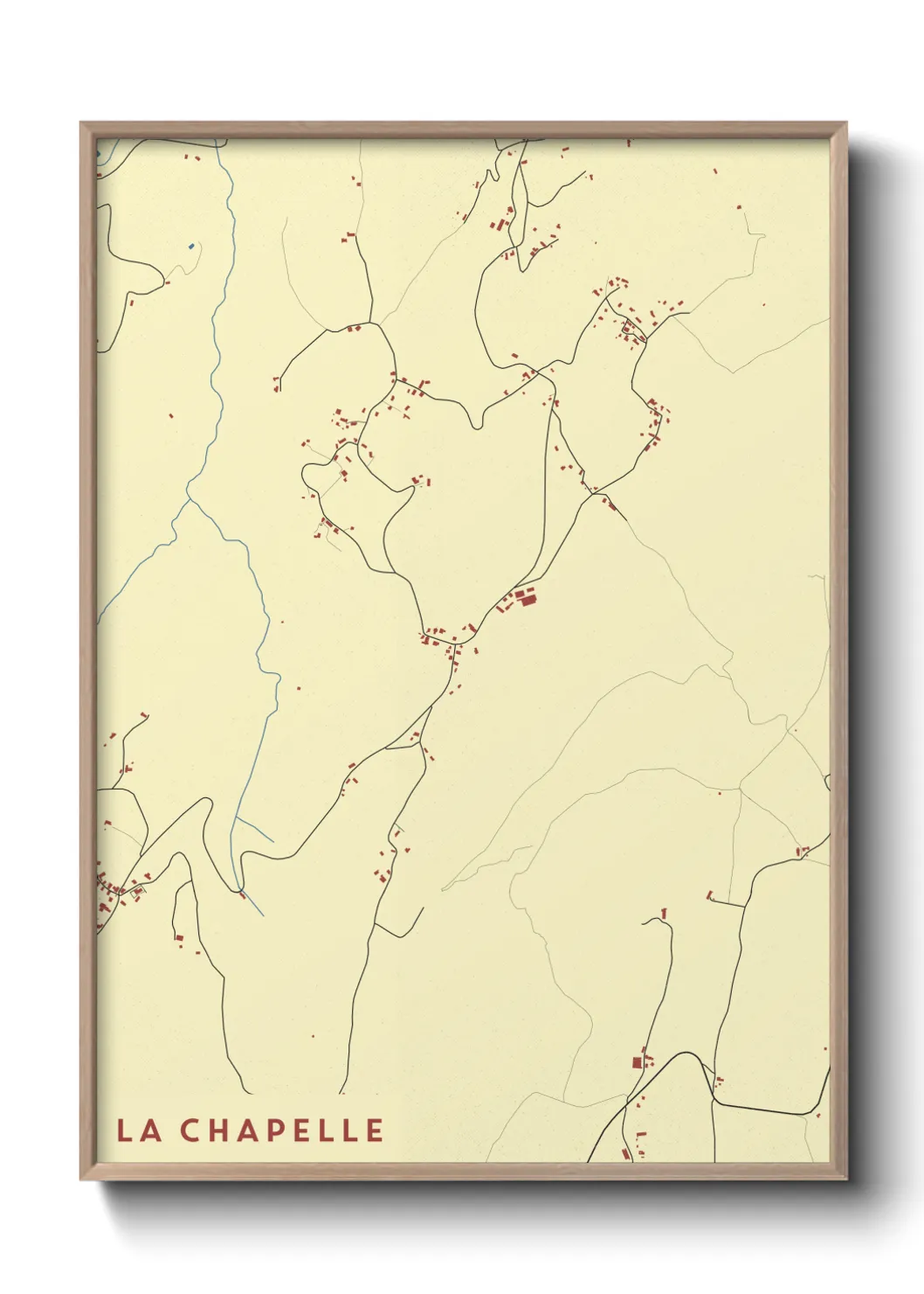 Un poster carteLa Chapelle