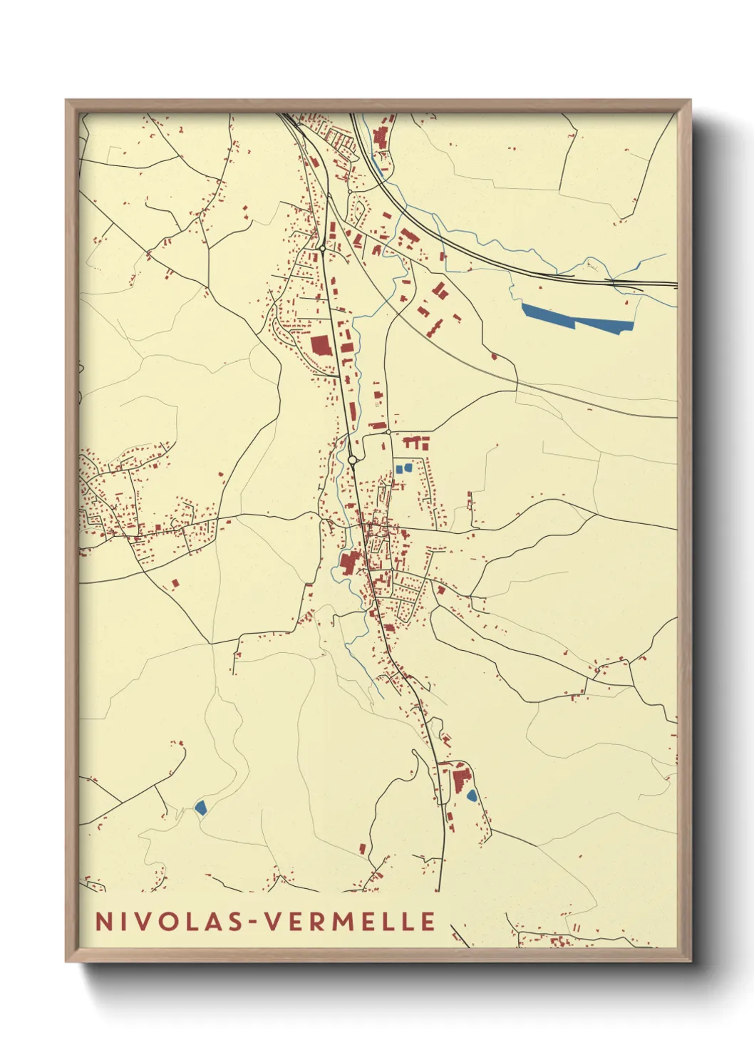 Un poster carteNivolas-Vermelle