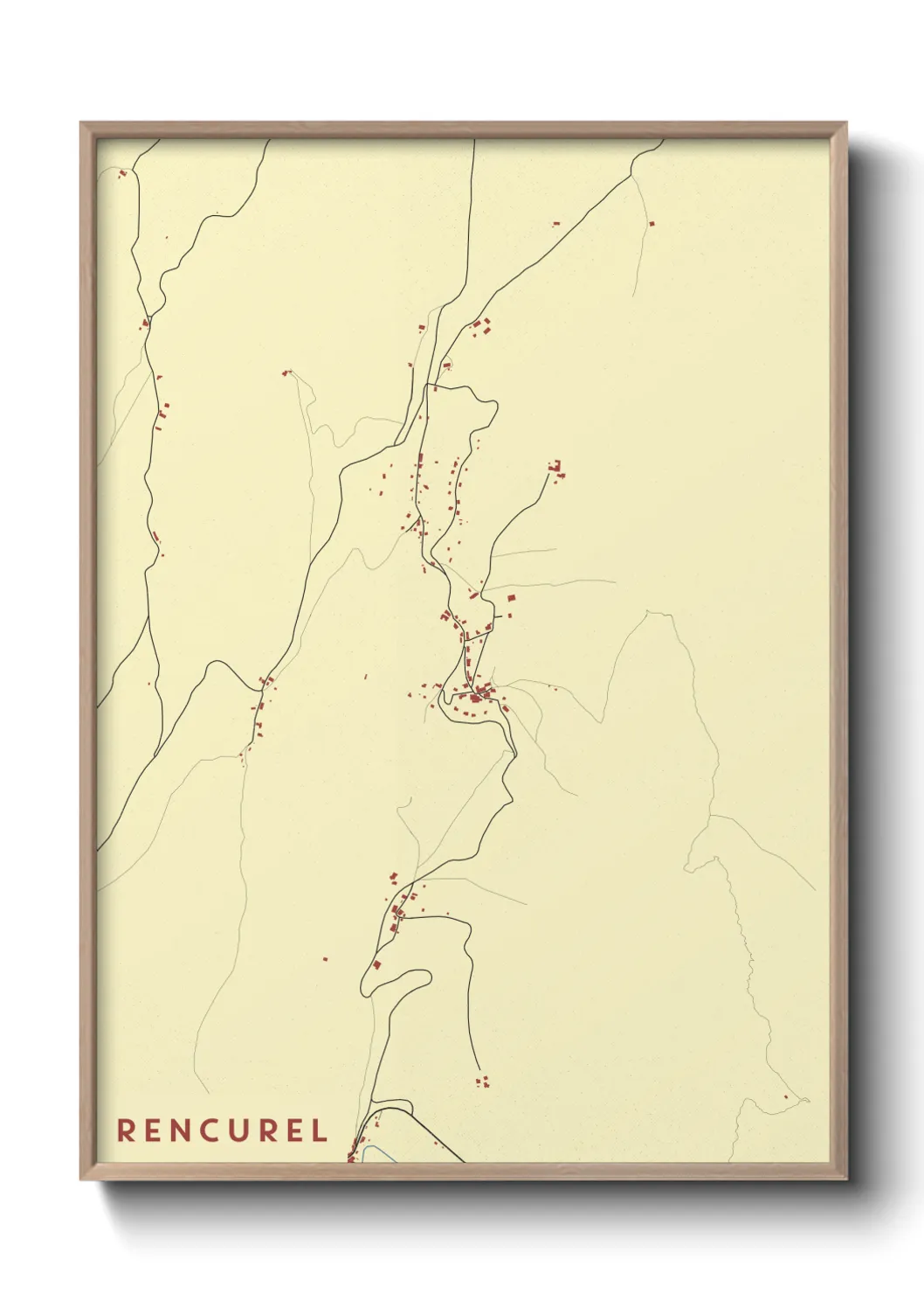 Un poster carteRencurel