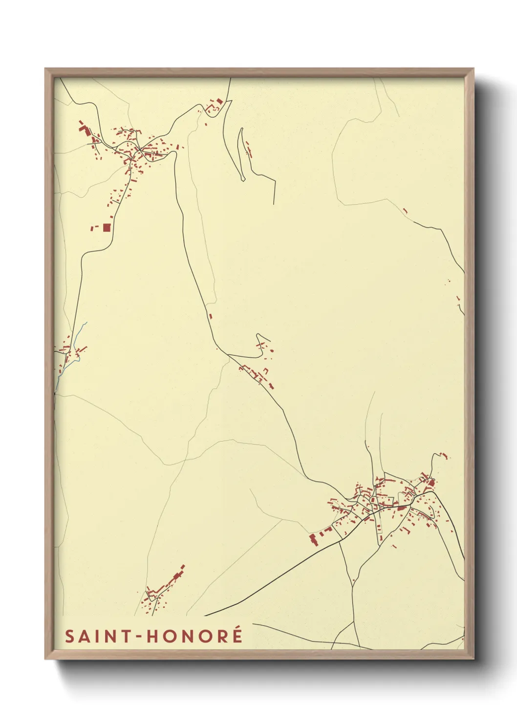 Un poster carteSaint-Honoré