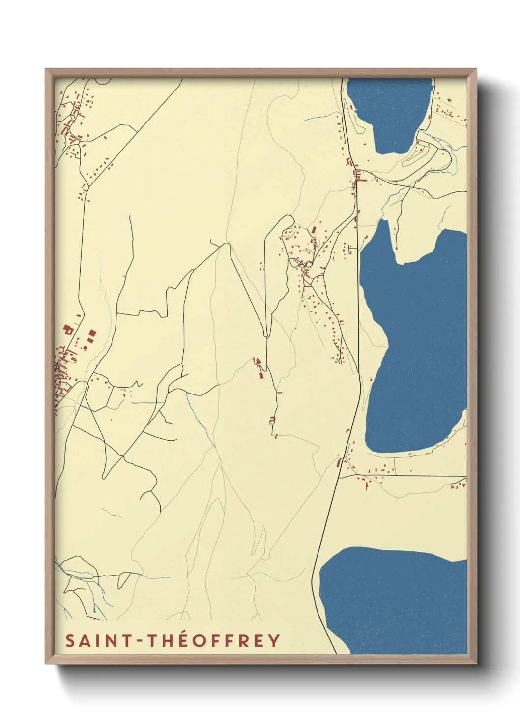 Un poster carteSaint-Théoffrey