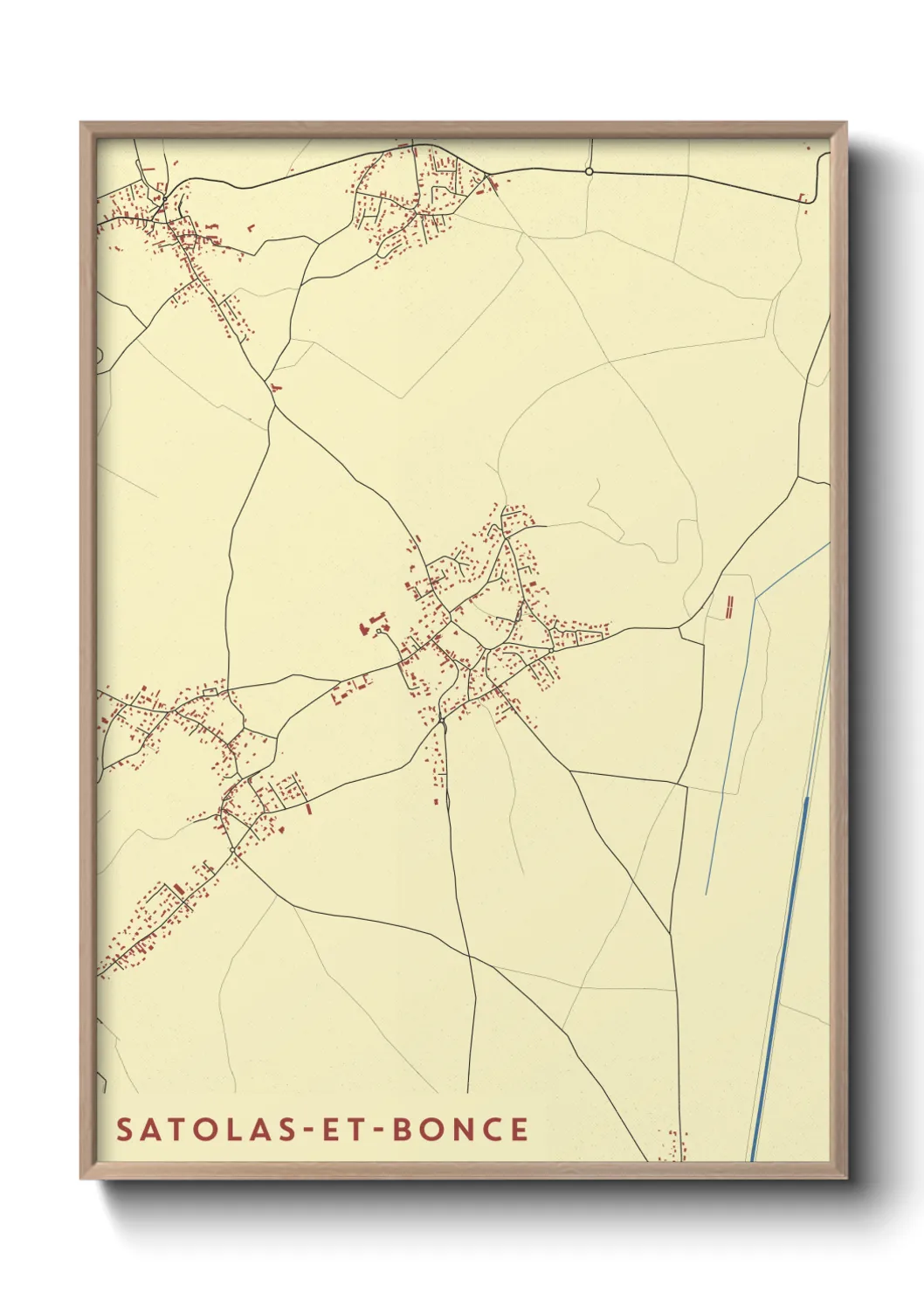 Un poster carteSatolas-et-Bonce