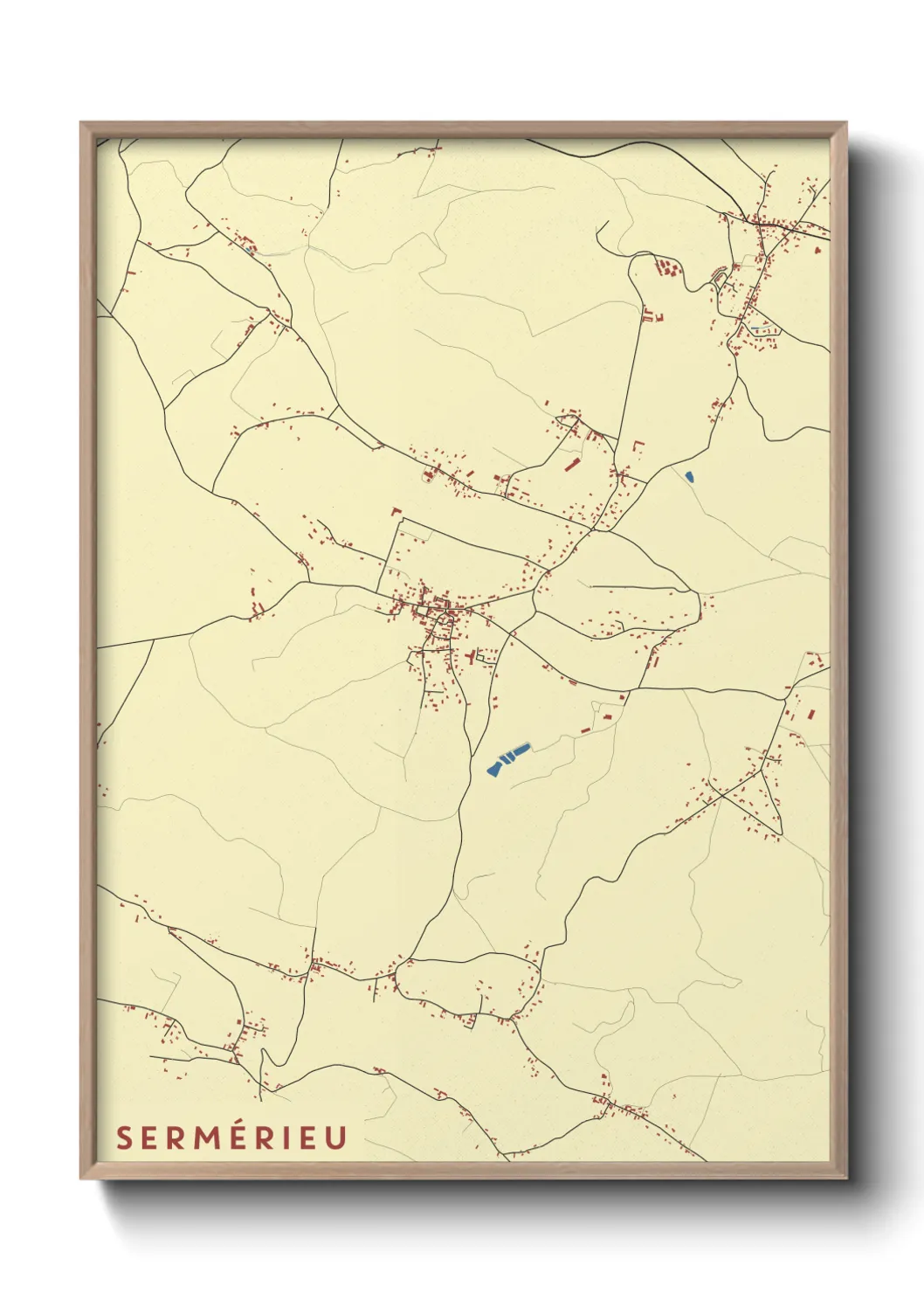 Un poster carteSermérieu