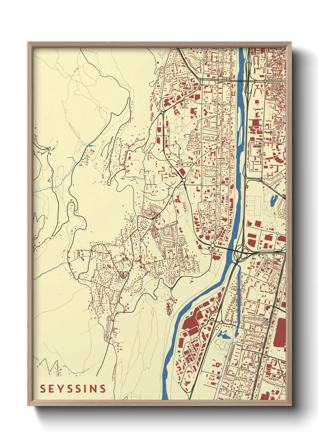 Un poster carteSeyssins