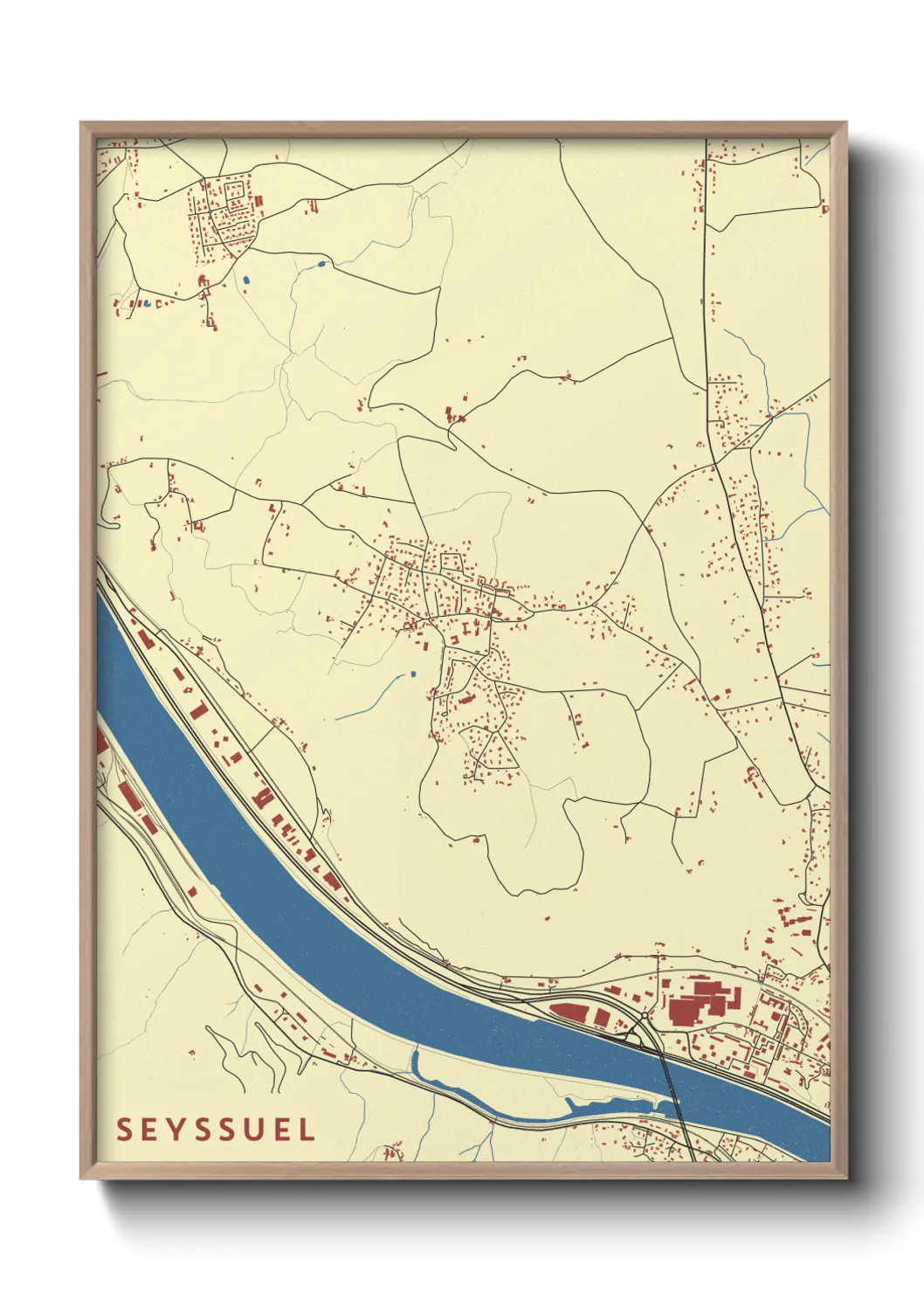 Un poster carteSeyssuel